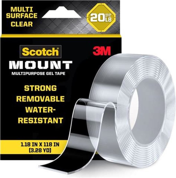 Is 3M mounting tape removable