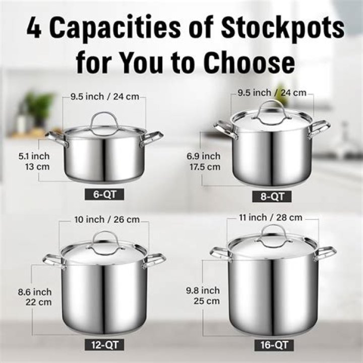 Is a 6 quart stock pot big enough
