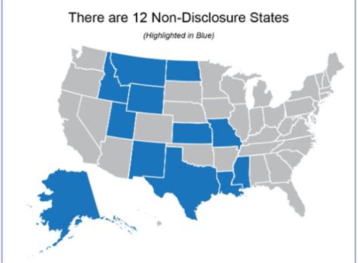 Is Arizona a non disclosure state