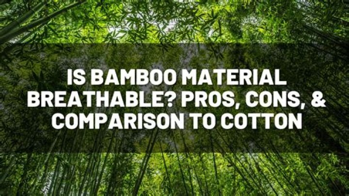 Is bamboo as breathable as cotton
