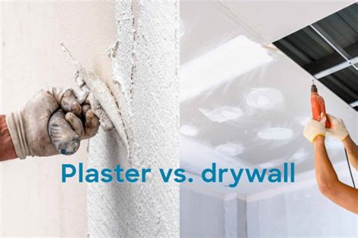 Is drywall or plaster heavier