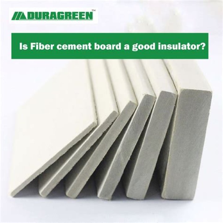Is fiber cement a good insulator