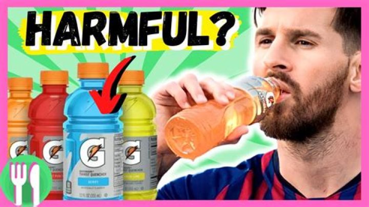 Is Gatorade or soda worse for you