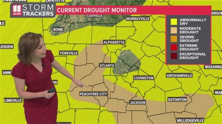 Is Georgia currently in a drought