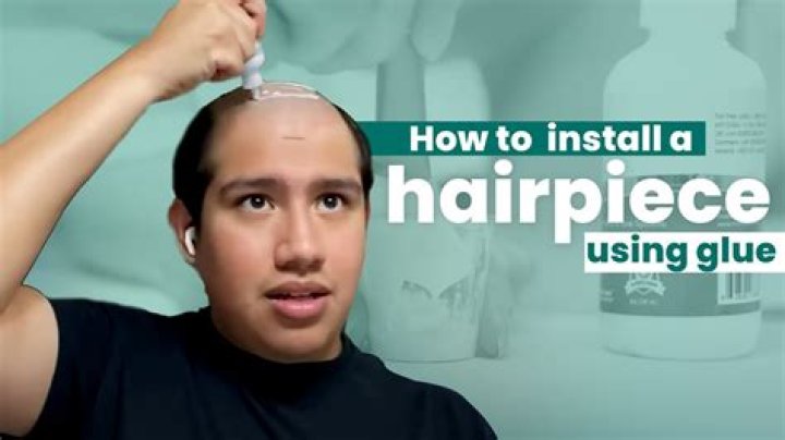 Is hair piece glue bad for you