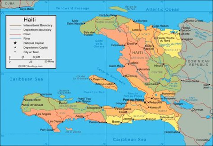 Is Haiti considered an island
