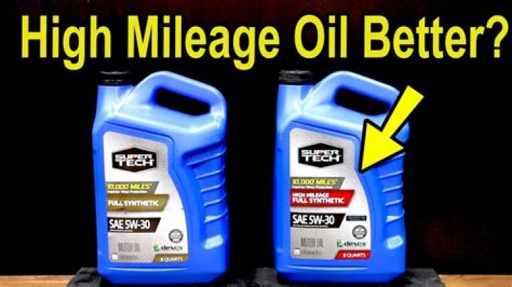 Is high mileage oil better