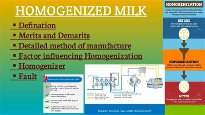 Is homogenized milk a solution