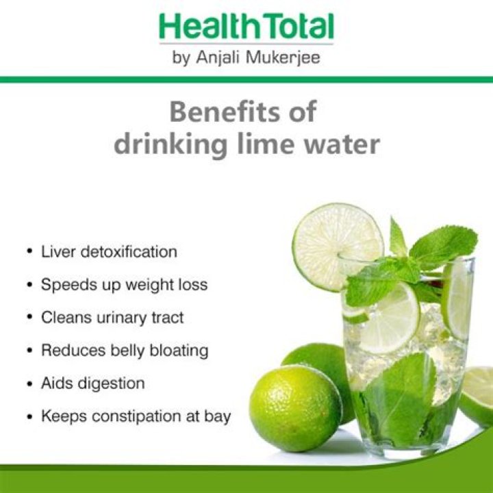 Is hot lime water good for you