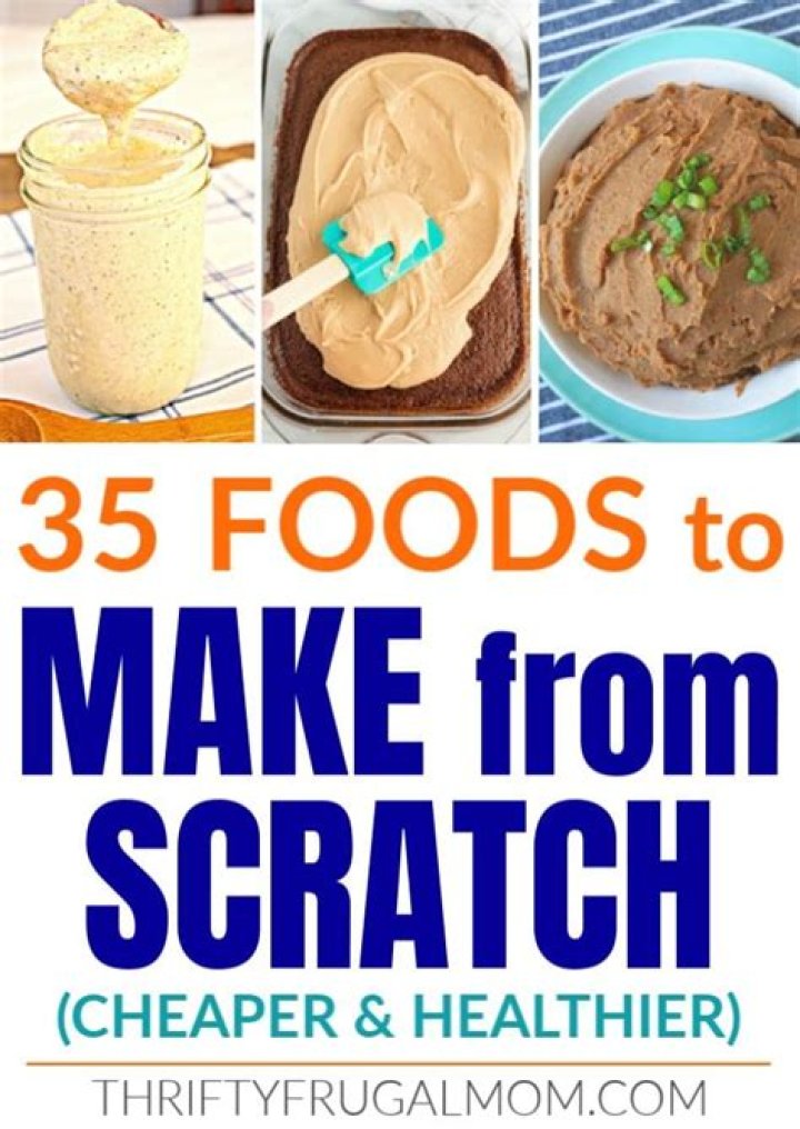 Is it healthier to cook from scratch