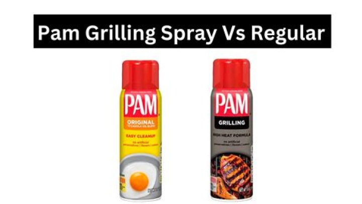 Is it OK to spray Pam on grill