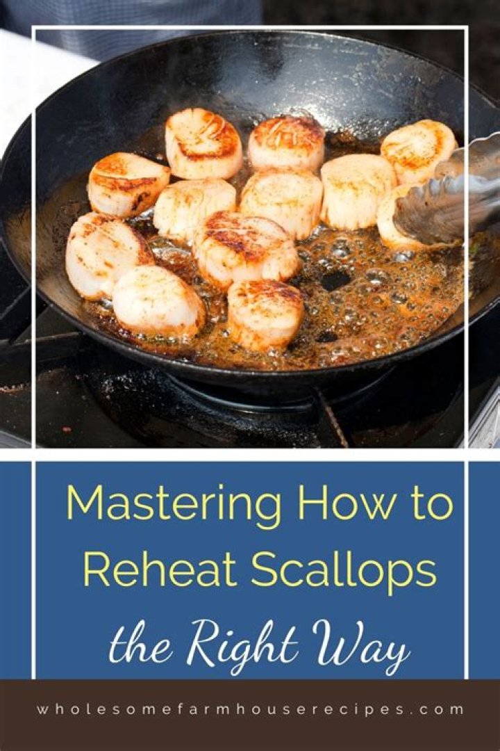 Is it safe to reheat scallops