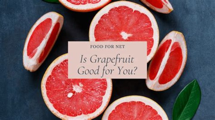 Is red grapefruit good for you