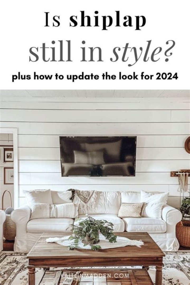 Is shiplap still in style in 2021