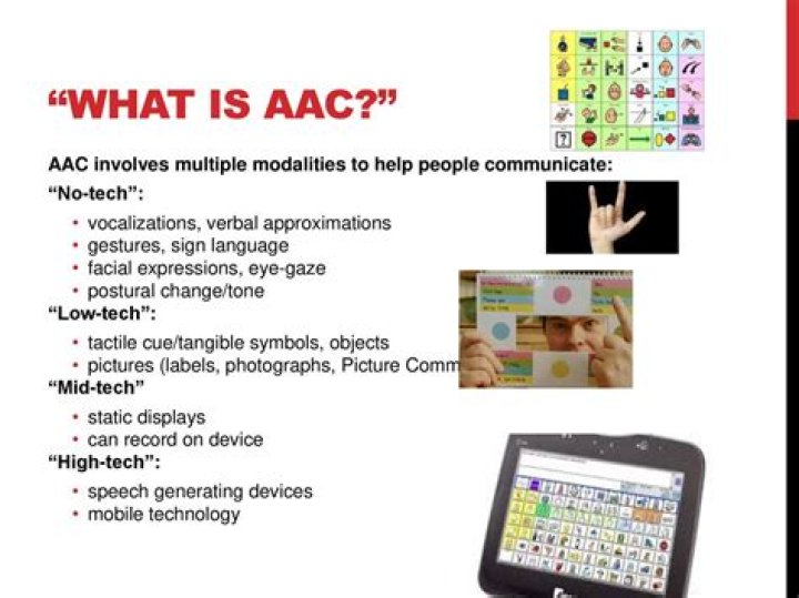 Is Sign Language low tech AAC