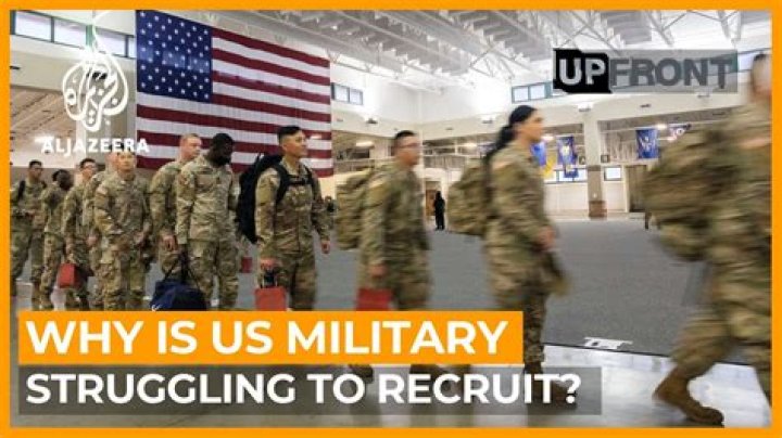 Is the army struggling to recruit