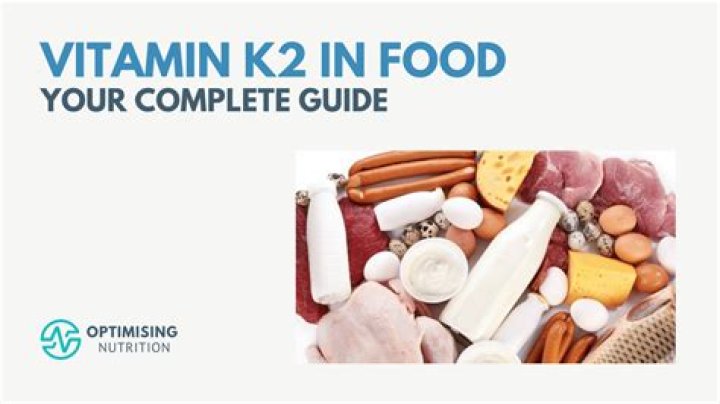 Is there Vitamin k2 in spinach