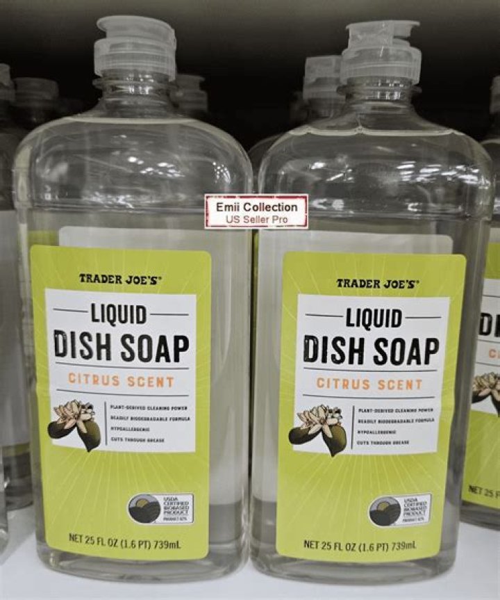 Is Trader Joes dish soap safe