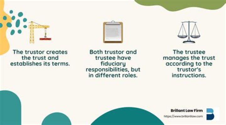 Is Trustor same as beneficiary