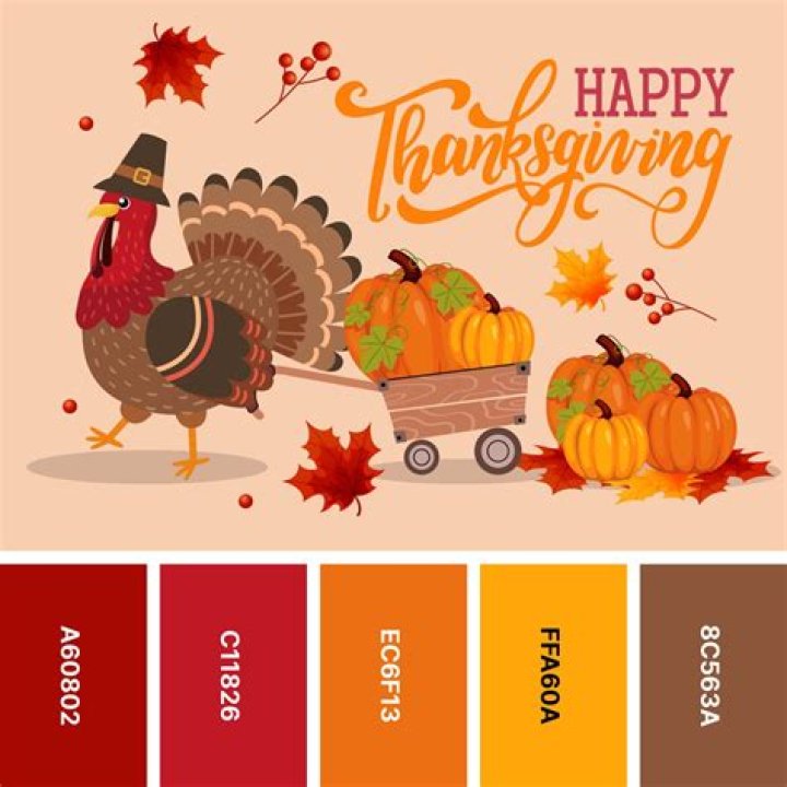 Is yellow a Thanksgiving color