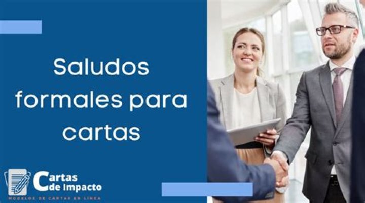 ¿Qué es el saludo de una carta