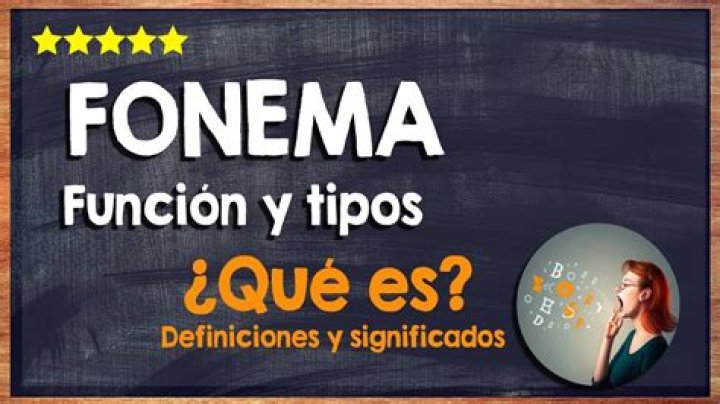 ¿Qué es un fonema 10 ejemplos