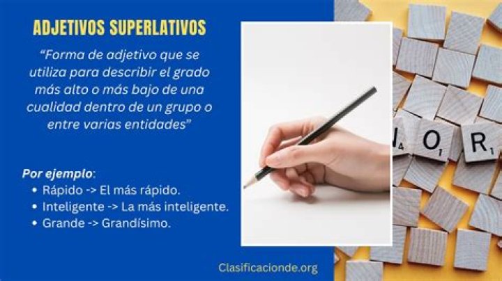 ¿Qué son los adjetivos en grado superlativo