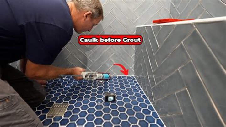 Should shower doors be caulked