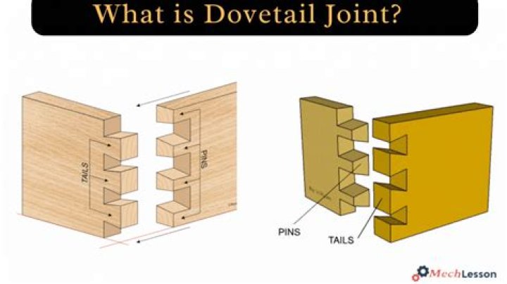 What angle is a dovetail joint
