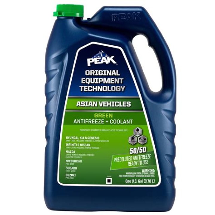 What antifreeze is green in color