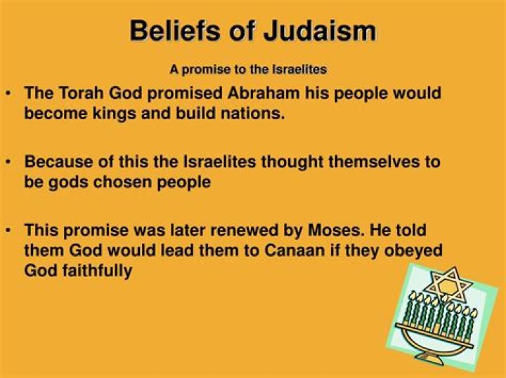 What are 5 beliefs of Judaism