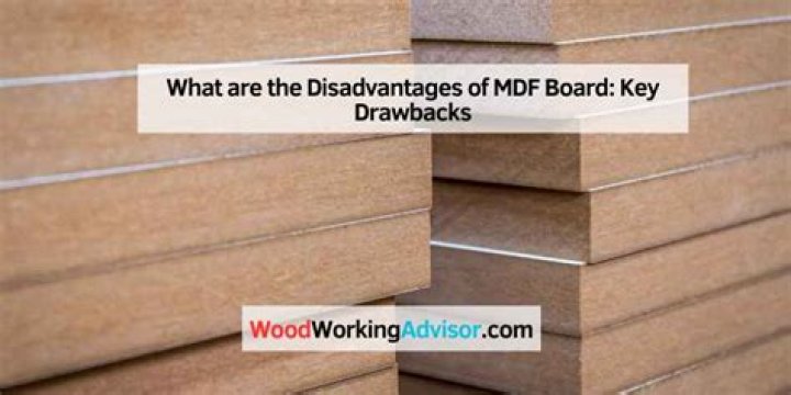 What are disadvantages of MDF