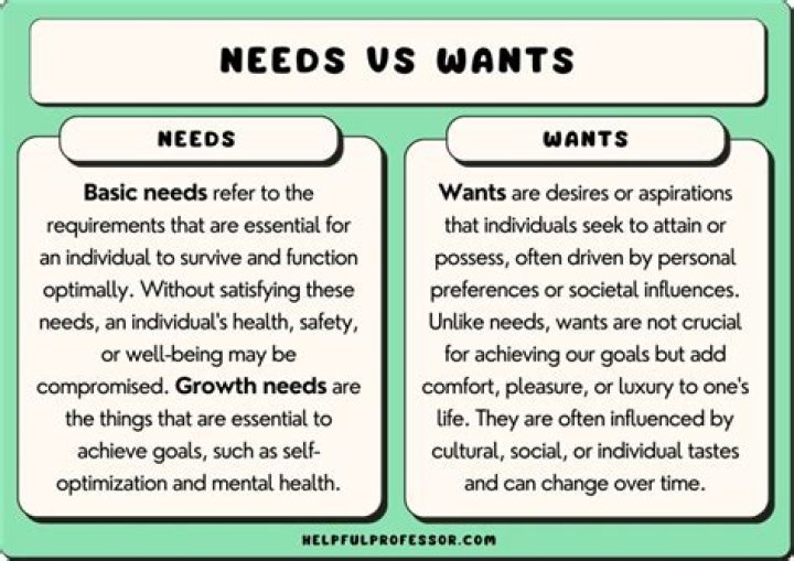 What are economic needs and wants