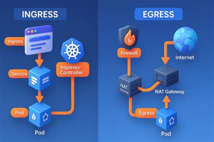 What are ingress and egress rules