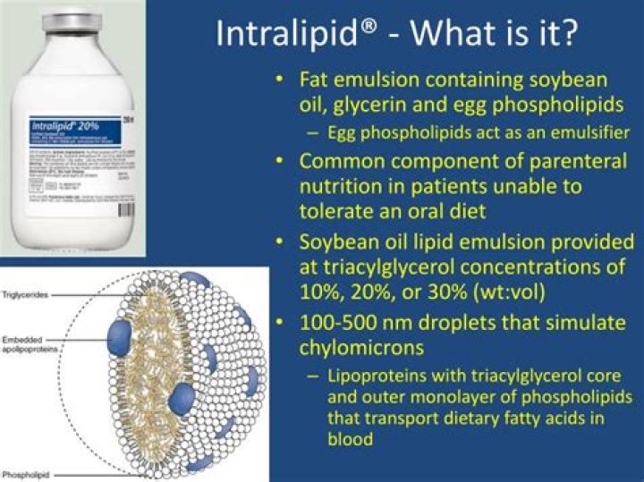 What are Intralipids used for