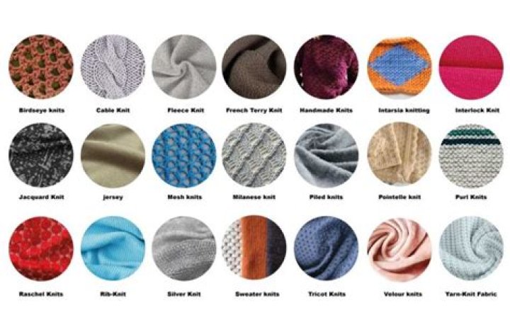 What are knitted woven fabrics