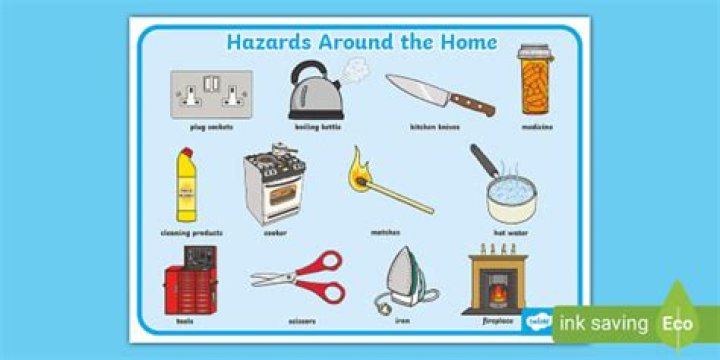 What are the 5 hazards at home