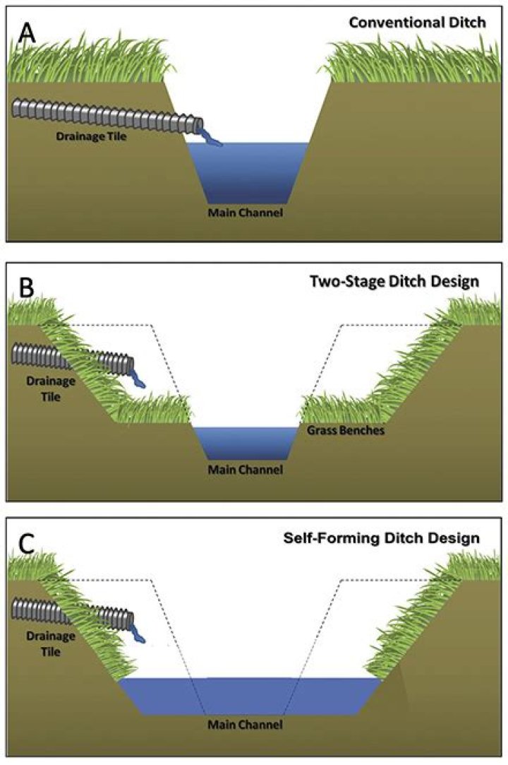 What are the point of ditches
