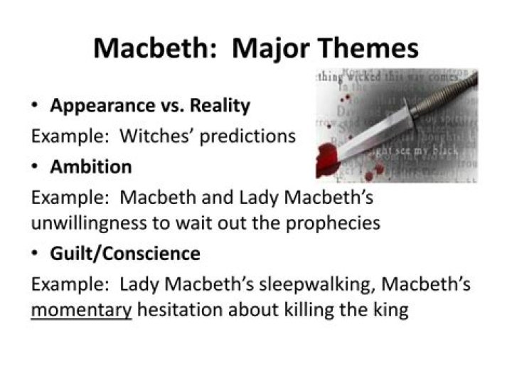 What are the themes in Macbeth
