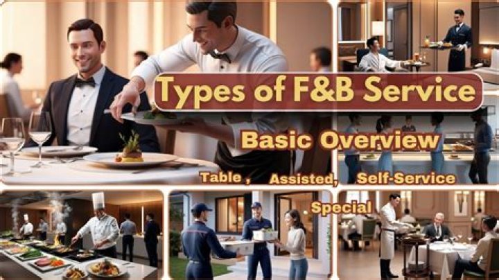 What are the types of F&B service