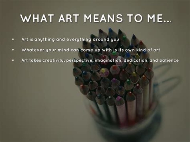 What art means to me