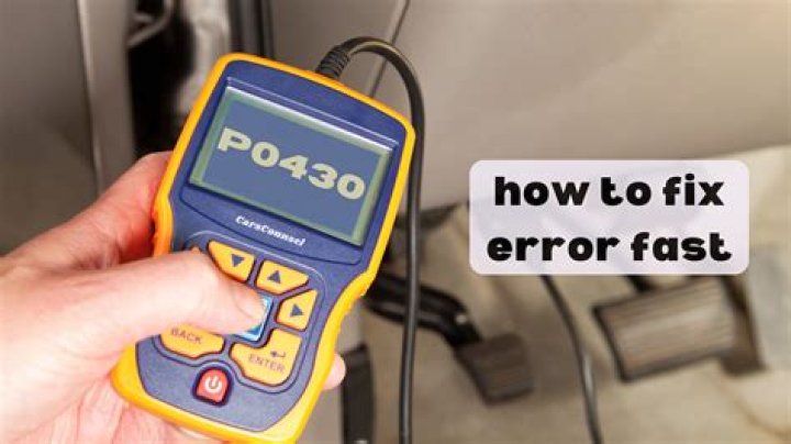 What can cause a p0430 code