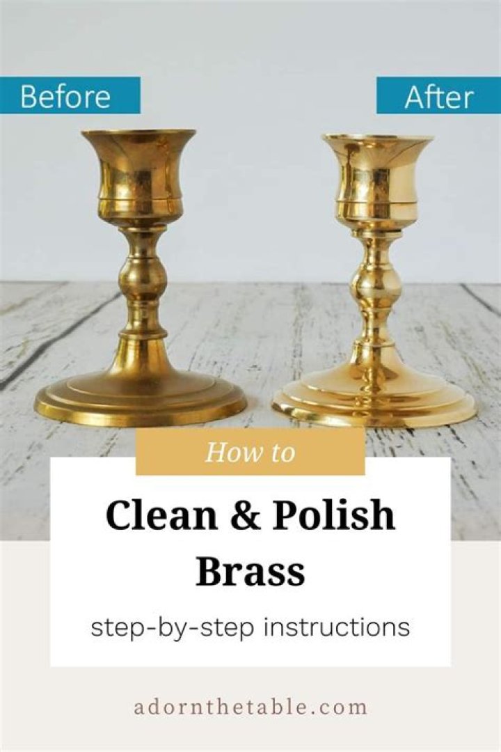 What can I use to polish brass
