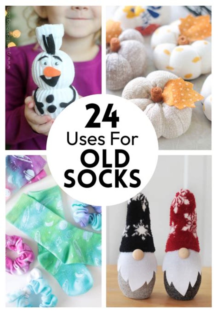What can old socks be used for