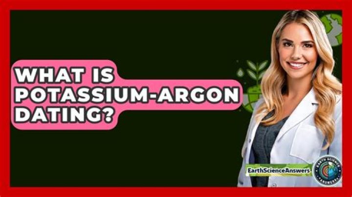 What can potassium-argon date