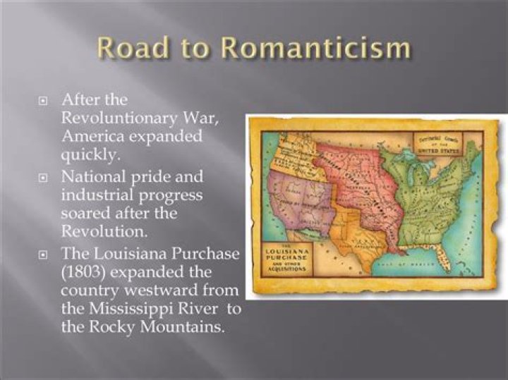 What caused romanticism in America