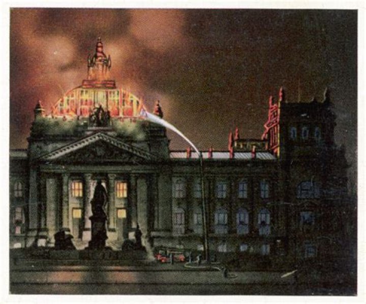 What caused the Reichstag fire