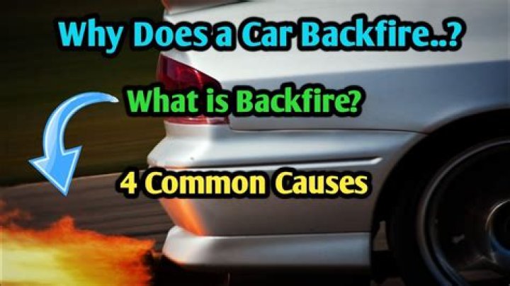 What causes a jeep to backfire