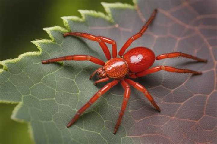 What causes little red spiders