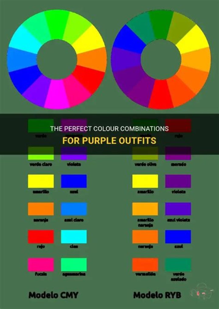 What color looks best with purple